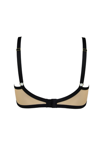 Biustonosz balconette 19221 Cabarette II Mediolano czarno-czerwony 