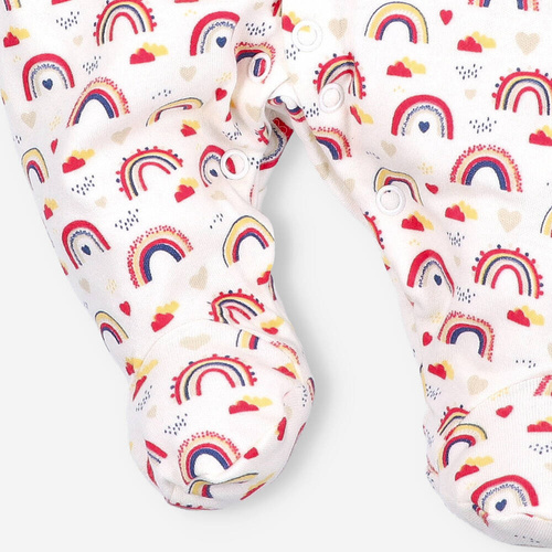 Pajacyk bawełniany Tęcza Nini druk 