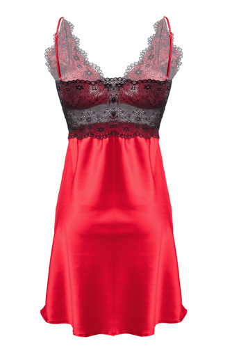 Halka satynowa Fabien DKaren - czerwony