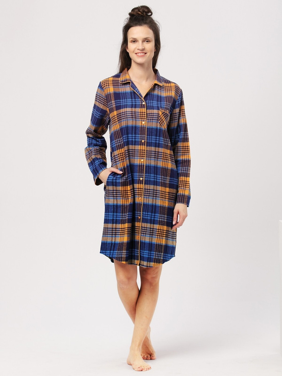 Koszula damska LND 481 Key - granatowy