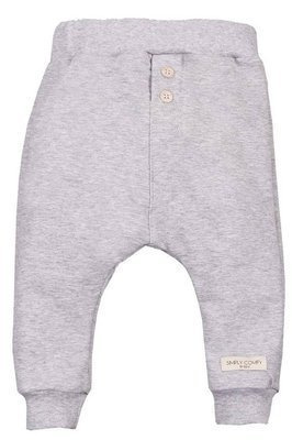 "Simply Comfy"  Spodnie z guzikami Ewa Klucze-  szary melanż