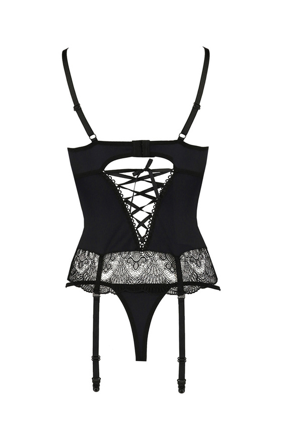 Gorset damski Alina Corset Casmir czarny