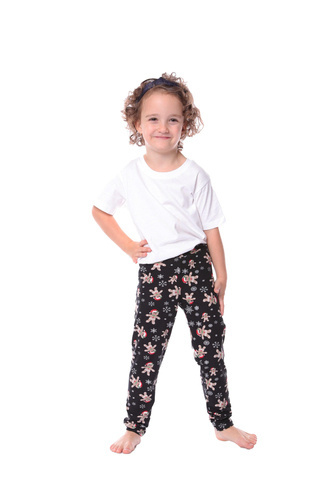 Legginsy świąteczne GDZ1000-005, GDZ1200-005 Moraj - czarny