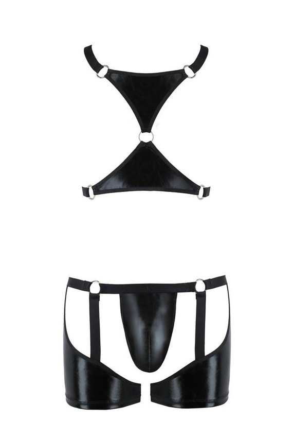 Komplet Set Aron Passion czarny