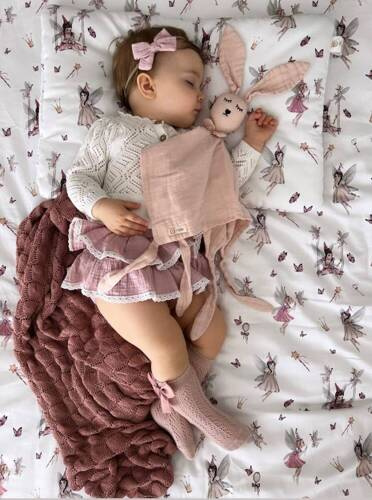 Pluszowa przytulanka Doudou friend Yosoy - pudrowy róż