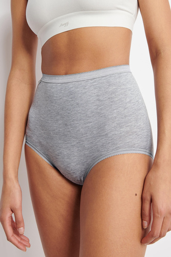 Figi damskie Basic+ Maxi C3P Sloggi - szary-granat-ecru