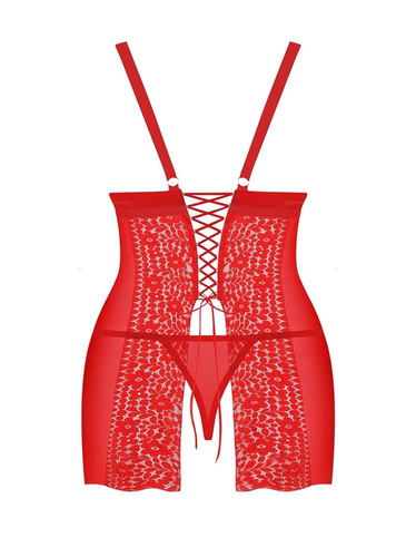 Blossmina Chemise Koszulka damska Obsessive czerwony