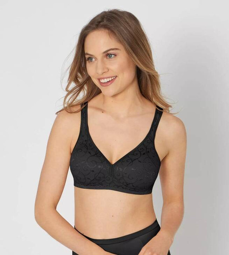Biustonosz miękki Elegant Cotton N Triumph- black
