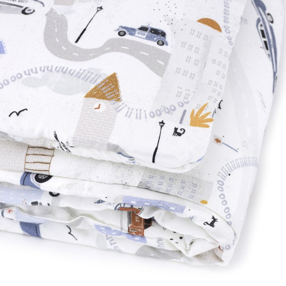 Pościel z wypełnieniem 100% Bamboo Sawanna - Makaszka