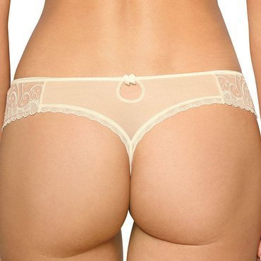 Figi Damskie Anuk Róża - ecru