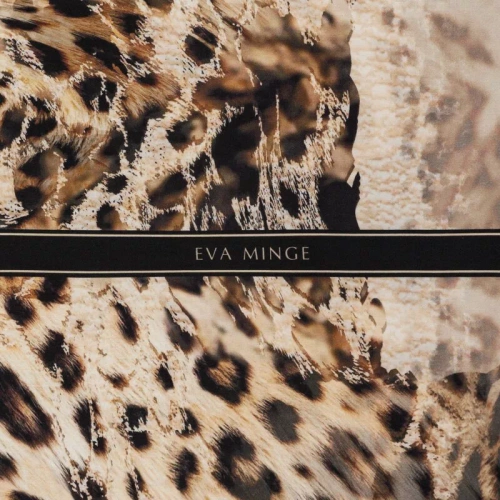 Pościel satynowa pantera Eva Minge Eva 23 Eurofirany czarny