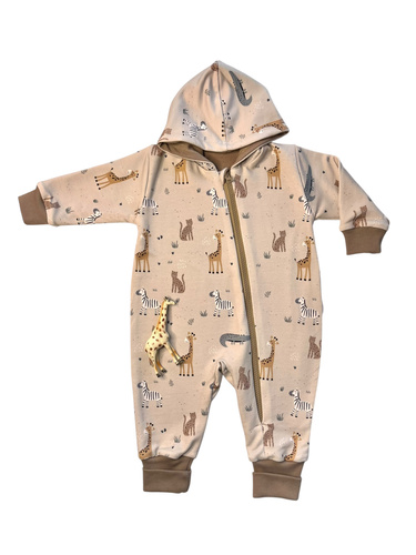 Mamatti KL021 kombinezon chłopięcy bez stópek – bawełniany, wygodny, idealny na co dzień