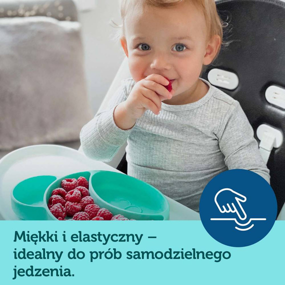 Miseczka z przyssawką CA51/401 Canpol Babies turkus