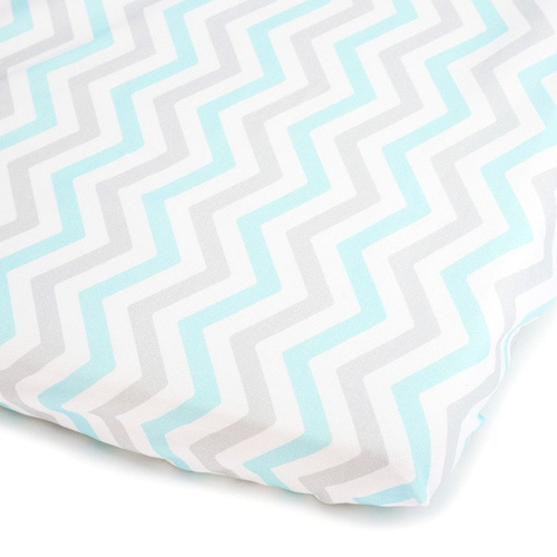 Prześcieradło z gumką Vintage Flowers- Makaszka