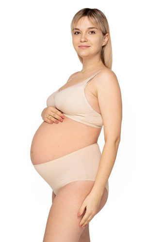 Figi ciążowe Allday beige Momtobe beżowy