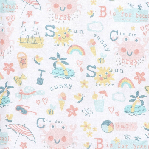 Body dla dziewczynki z falbanką Sunny Nini druk