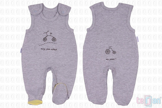 Śpioch bawełniany "BIKE" zielony Terjan