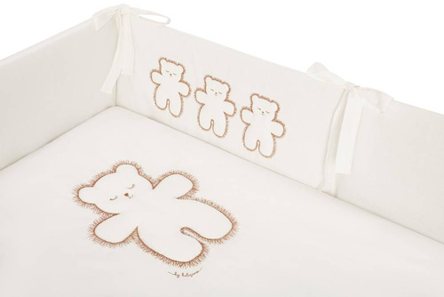 Pościel 5-częściowa Leoś Belisima - ecru 