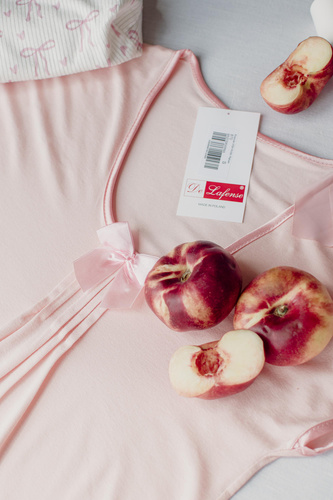 870 Visa Koszula nocna De Lafense - brzoskwinia