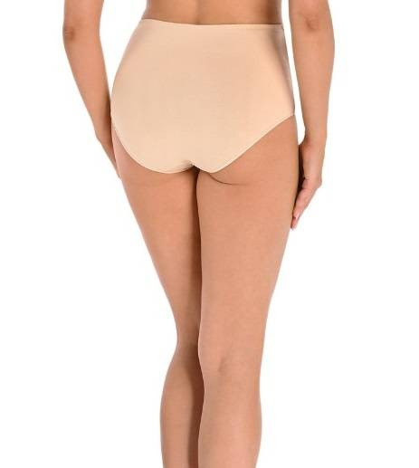 Figi z wysokim stanem Vera Teyli - beżowy