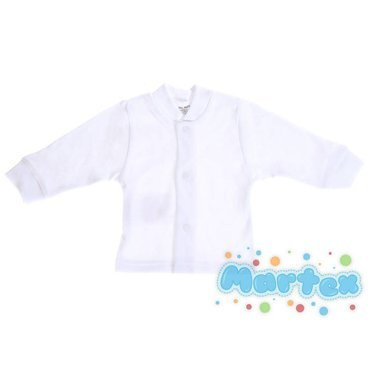 Kaftanik niemowlęcy Martex biały