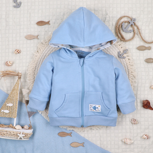 Nini Bluza dresowa Sea Of Joy – organiczna bawełna, bluza dziecięca