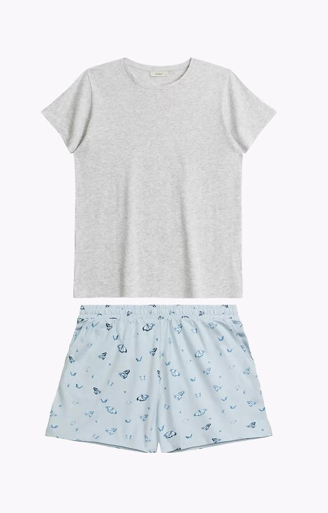 Piżama Damska NLP-490/01 Atlantic- niebieska