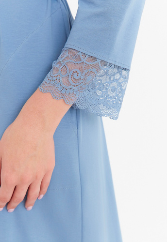 Szlafrok damski 402 Cana - denim