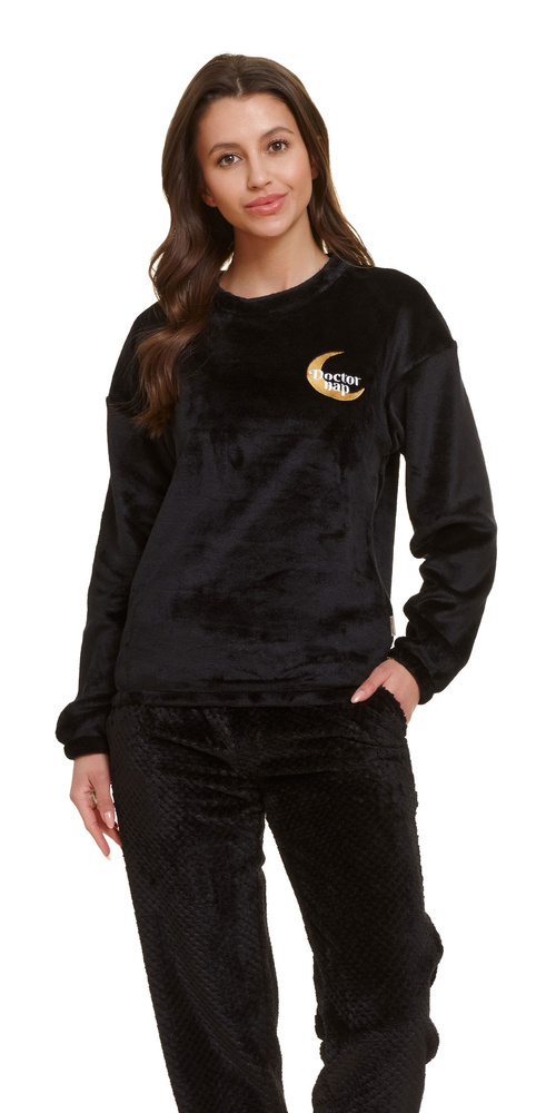 Piżama damska 5209 Doctor Nap - black