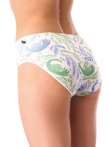 Figi damskie LPC 556 2-pak Key biały-niebieski