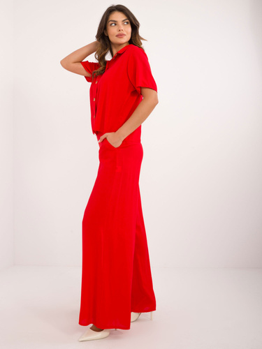 Komplet damski LK-KMPL-509714.20 Paris - czerwony