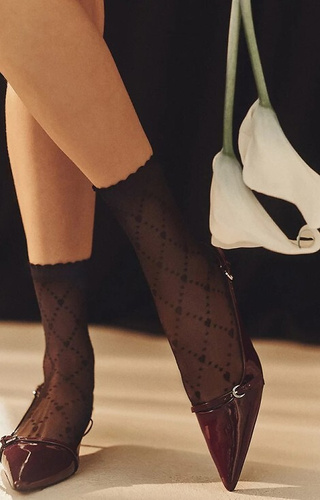 610 Suni Skarpetki Damskie 20 den Gabriella - czarny