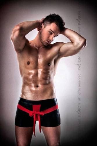 Bokserki Męskie 001 Passion czarny