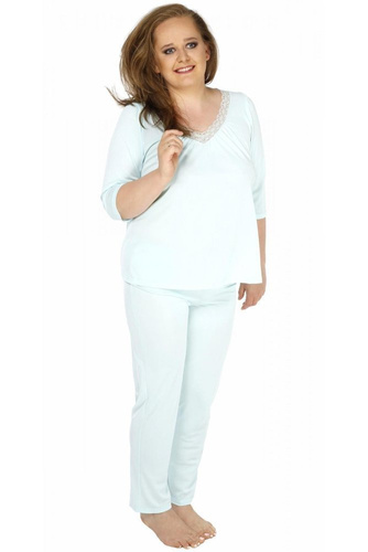 Piżama damska 6202 Vivien Mewa morelowy  