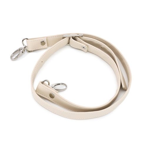 Pasek do organizera/torebki - Makaszka- kremowy