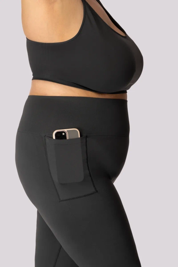 Legginsy damskie Base Mona szary