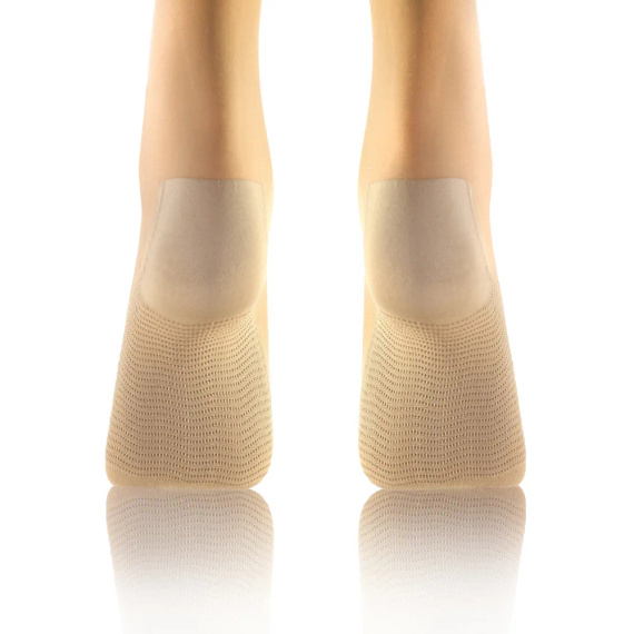 Relax Podkolanówki 20 DEN masujące spód stopy Sesto Senso sand