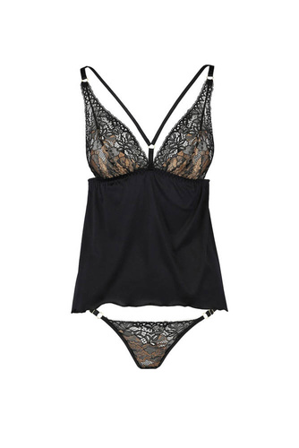 Koszulka damska Divine Chemise Casmir czarny