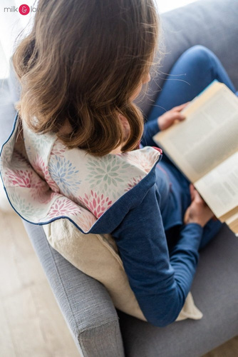 Bluza do karmienia Milk Please Milk&Love niebieski melanż