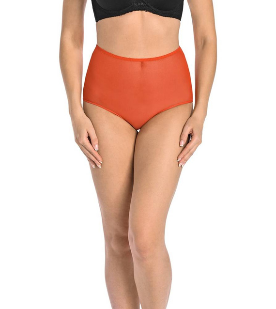 Figi wysoki stan Retro Teyli - czerwony