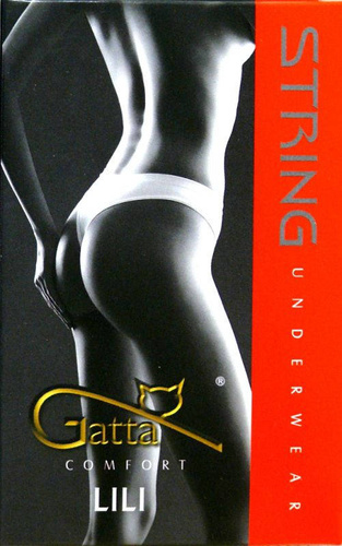 Stringi Lili GATTA white/biały