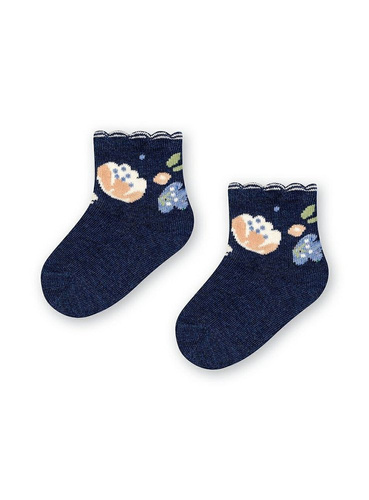 Art.138 Cotton Candy Skarpety dziecięce Steven szary melanż 177