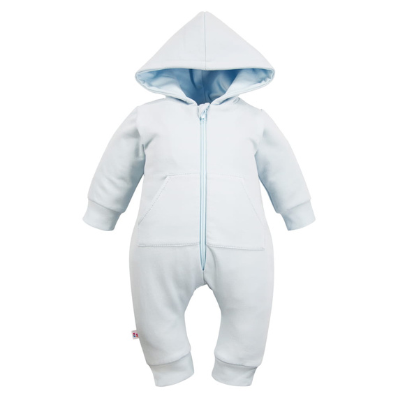 Pajac z kapturem kombinezon Ciao Eevi -niebieski