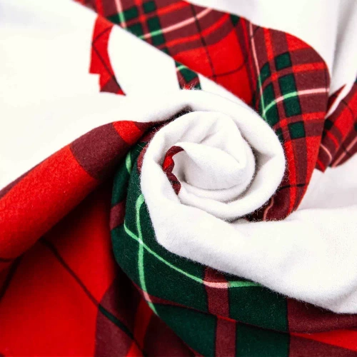 Pościel flanelowa świąteczna 31507/1 renifery Darymex czerwony  