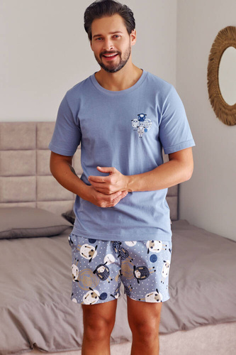 PMB.7207 Piżama Męska Doctor Nap - sheep