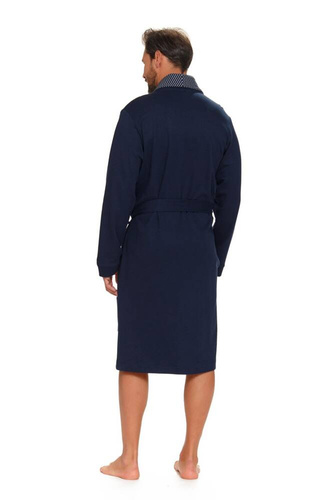 SWS.5283 szlafrok męski Doctor Nap - navy blue