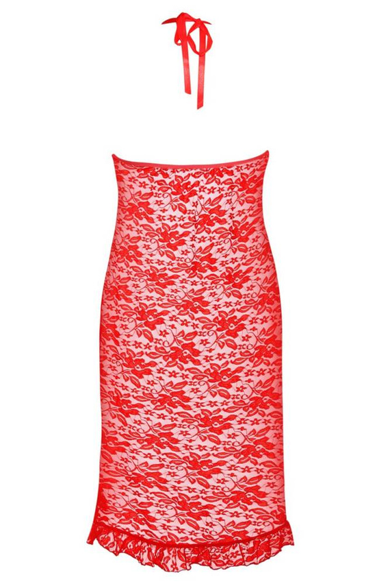 Halka damska Dion Anais - czerwony