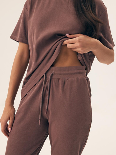 Piżama Damska 43349 Nilsa Henderson - brązowy