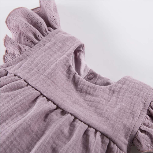 Sukienka muślinowa Botanic Eevi - wrzos