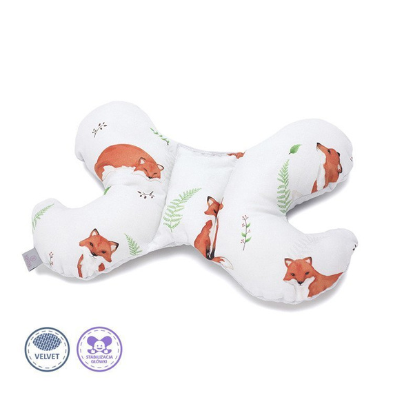 Poduszka Motylek Woodland Velvet - Makaszka